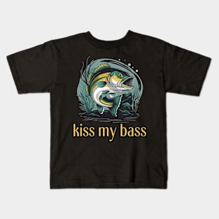 Kiss My Bass Kids T-Shirt